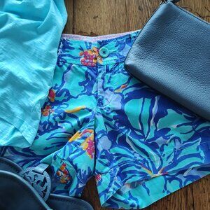 Lilly Pulitzer ~ Callahan Shorts ~ Mai Tai ~ Size 00 ~ Pre-Owned